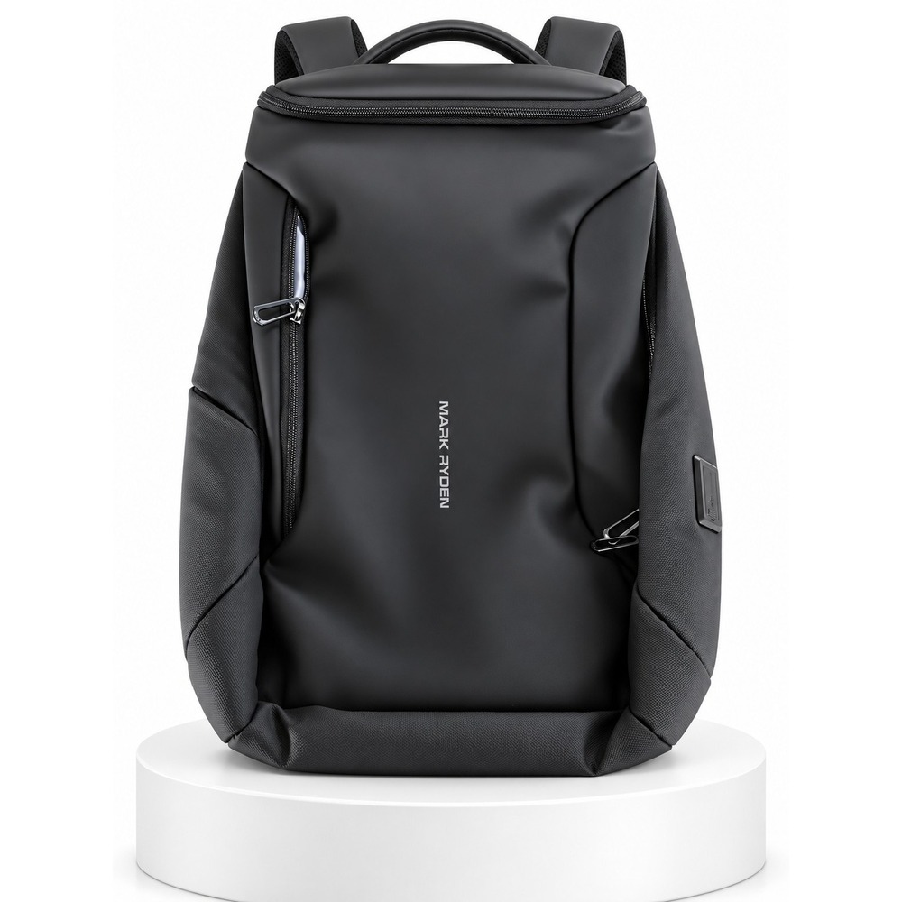 MARK RYDEN Business Backpack for Men, Waterproof, USB Port, Fits 17.3" Notebook